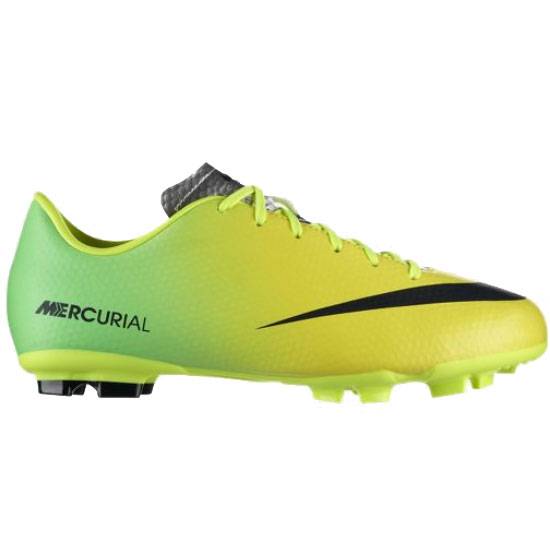 Бутсы Nike Mercurial желтые