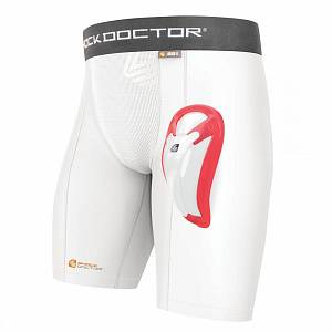 Бандаж-шорты Shock doctor Core Compression Bio-Flex Cup SR