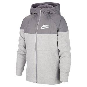 Толстовка Nike NSW Hoodie Fz Av BV3665-056 JR